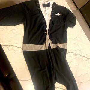 Mens tuxedo one piece